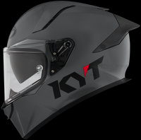 Kask motocyklowy integralny KYT R2R SZARY GRAFIT
