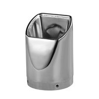 IRONHEAD end cap SQUARE END CAP (CHROME) hc2-61c SQUARE