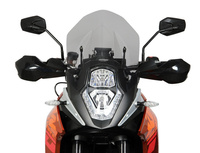 Szyba motocyklowa MRA KTM ADVENTURE 1050, KTM ADVENTURE, 2015-, forma T, czarna