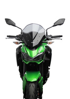 Szyba motocyklowa MRA KAWASAKI Z 900, ZR 900 B, 2017-2019, forma NRN, czarna