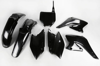 UFO KOMPLET PLASTIKÓW SUZUKI RMZ 250 '04-'06 KOLOR CZARNY (SU403E001)