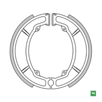 NEWFREN SZCZĘKI HAMULCOWE SUZUKI RM 250 '80-'86; RM 400 '80; RM 465 '81-'82; LT-Z 90 '07-'20; LT 125 '85-'87; PE 175 '82 TYŁ (130X22MM)