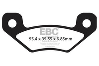 Klocki hamulcowe EBC FA398R (kpl. na 1 tarcze)