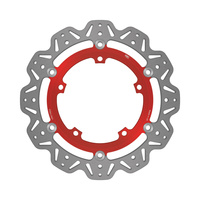 Tarcza hamulcowa motocyklowa EBC VR817RED VEE, czerwona