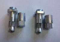 POLISPORT ŚRUBA WRAZ Z MOCOWANIEM DO HANDBARÓW (WKŁADANA DO KIEROWNICY) - PASUJE DO KIEROWNIC O ŚREDNICY OTWORU: 13MM/18MM