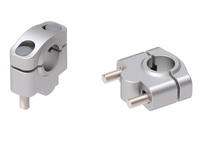 Podwyższenie kierownicy srebrne, 25 mm do Ducati Multistrada 1000 / 1100 / S (2002-2006)