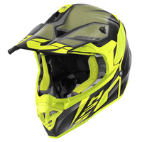 GIVI KASK CROSS 60.1 INVERT ECE R22-06 KOLOR CZARNY/TYTANOWY/ ŻÓŁTY MAT ROZMIAR XL