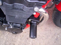 Crashpady Classic Rg Racing Suzuki Bandit 650 Up To 06 Black