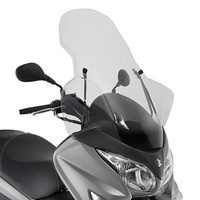 KAPPA SZYBA SUZUKI BURGMAN 125-200 (06-13), 125-200 ABS (14-19) 84,5 X 65,5 CM PRZEZROCZYSTA - POTRZEBNE MOCOWANIE D267KITK - 3106DTK