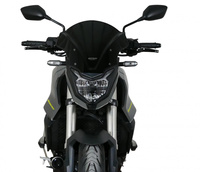 Szyba motocyklowa MRA HONDA CB 750 HORNET  2023, forma NTM, czarna