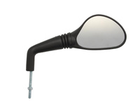 Lusterko (lewe, kolor: srebrny, homologacja na ulicę: Tak, montaż w kierownicę) pasuje do: PIAGGIO/V