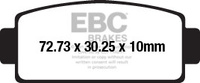 Klocki hamulcowe EBC SXR651HH Side By Side Race Formula (kpl. na 1 tarcze)