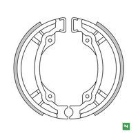 NEWFREN WYPRZEDAŻ SZCZĘKI HAMULCOWE PGO , SUZUKI , SYM , TGB , 90-04 (110X23MM)