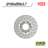 NG TARCZA HAMULCOWA TYŁ APRILIA 50 SKUTER,CPI,BETA,GENERIC,GILERA,PEUGEOT,PGO,SYM,YAMAHA (190x58x3,7)