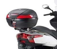 KAPPA STELAŻ KUFRA CENTRALNEGO KYMCO DOWNTOWN 125/200/300 (09-15) ( Z PŁYTĄ MONOKEY ) - KR92