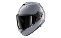 Kask Szczękowy SHARK OXO DARK SHADOW kolor błyszczący/szary