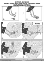 KAPPA MOCOWANIE BŁOTNIKA KRM01 I KRM02 HONDA CB 500 X (13-18) - RM1121KITK