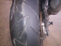 Rolki Wahacza RG Racing M12, Zxr750, Zx7-R, Zxr400 White