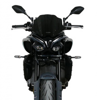 Szyba motocyklowa MRA YAMAHA MT-10  2022, forma NRM, czarna