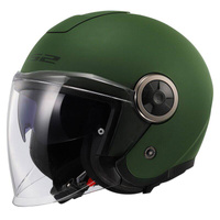 Kask LS2 OF620 CLASSY SOLID MATT MILITARY GREEN-06