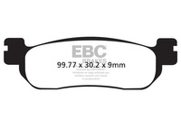 Klocki hamulcowe EBC SFA275 skuterowe (kpl. na 1 tarcze)