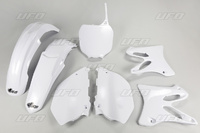 UFO KOMPLET PLASTIKÓW YAMAHA YZ 125 / 250 '02-'05 KOLOR BIAŁY (YA301E046) - WYPRZEDAŻ