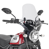 GIVI szyba przeźroczysta (48H X 43,5W) LOGO '78'/ POTREZEBA A7407A - DUCATI SCRAMBLER 800 (15) - 7407AS