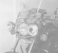 Hepco&Becker 50 D2 Black Widow mit Scheibe (2001-2003) zestaw lamp - 400919 00 02