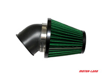 FILTR POWIETRZA STOŻKOWY POWER FORCE ZIELONY 45-48MM 45 STOPNI FPC000019