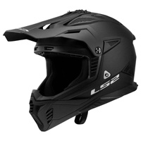 LS2 Kask motocyklowy MX708 FAST II SOLID MATT BLACK-06 XL
