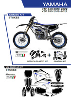 UFO Komplet plastików plus komplet naklejek (oklein) YAMAHA YZF 250 '19-'22