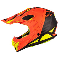 KAPPA KASK KV49 SHOCK CROSS KOLOR POMARAŃCZOWY / CZARNY MATT 60/L - NOWOŚĆ 2021 - HKKV49FSKEB60