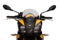 Szyba motocyklowa MRA APRILIA TUONO V4R, RK/TY, 2011-2014, forma SPM, przyciemniana