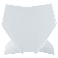 POLISPORT POLE NUMEROWE (PLASTRON) KTM SX/SX-F/XC/XC-F 125/250/350/450 '23-'25 KOLOR BIAŁY