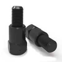Adapter lusterka OXFORD (komplet1,25, kierunek: prawostronny, kolor: czarny, przejściówka z gwintu z 8mm na