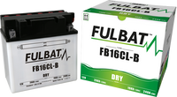 Akumulator FULBAT YB16CL-B (suchy, obsługowy, kwas w zestawie)