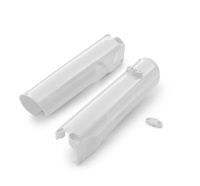 POLISPORT OSŁONY TELESKOPÓW / AMORTYZATORÓW KTM SX/SXF '23-'25; EXC/EXCF '24-'25; HUSQVARNA TE/TC/FE/FC '24-'25 KOLOR BIAŁY OEM