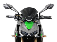 Szyba motocyklowa MRA KAWASAKI Z 1000, , 2014-, forma NRM, czarna