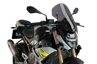 SZYBA TURYSTYCZNA NOWEJ GENERACJI PUIG DO BMW S1000R 21-24 MOCNO PRZYCIEMNIONA