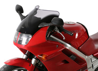 Szyba motocyklowa MRA HONDA VFR 750 F RC 36, RC36, 1990-1993, forma S, czarna
