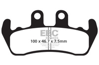 Klocki hamulcowe EBC FA166 (kpl. na 1 tarcze)