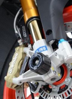 Slidery Przedniego Zawieszenia RG Racing Aprilia V4 Tuono 1100 15-, Rsv4 Rr 15-, Rsv4 Rf Black