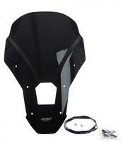Szyba motocyklowa MRA HONDA CRF 1100 L  A.T.- /DCT ADV. SPORTS, , 2020-, forma TM, czarna
