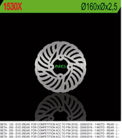 NG TARCZA HAMULCOWA TYŁ BETA EVO 125/200/250/290/300 09-17 (160MM) WAVE