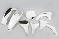 UFO KOMPLET PLASTIKÓW KTM SXF '11-'12, SX '12 KOLOR BIAŁY (KT510E047)