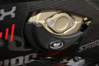 Slidery Silnika Rg Racing Ducati Panigale V4(S) 17-/Speciale 18-/V4R 19-, Lewa Strona Black