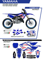 UFO Komplet plastików plus komplet naklejek (oklein) YAMAHA YZ 125/250 '22