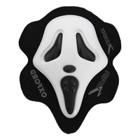 OXFORD SLIDERY DO KOMBINEZONU SKÓRZANEGO 'SCREAM' - KRZYK KOLOR BIAŁY (KOMPLET)