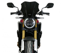 Szyba motocyklowa MRA HONDA CB 650 R, , 2022-, forma NTN, czarna