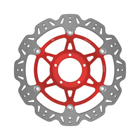 Tarcza hamulcowa motocyklowa EBC VR694RED VEE, czerwona